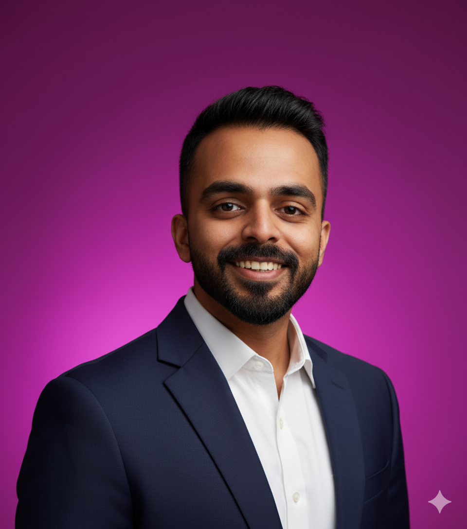 Vishag Thacharakkal - AI Product Manager portrait